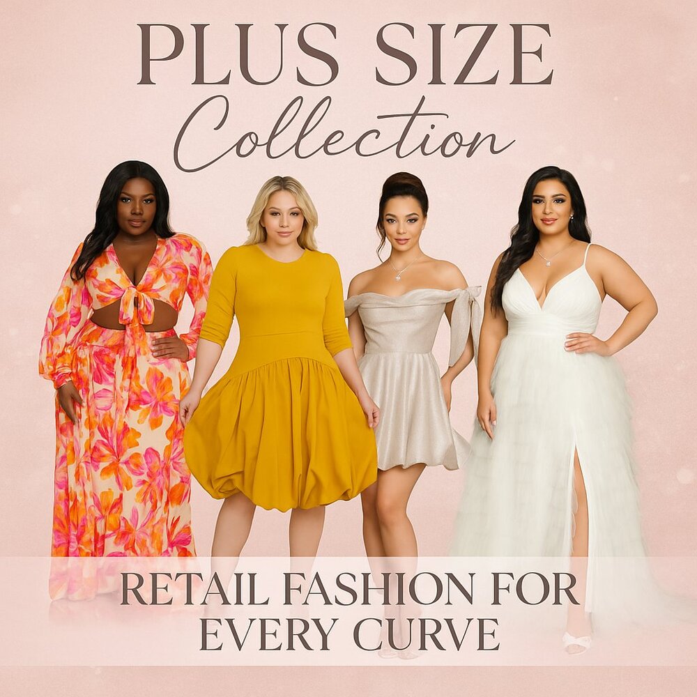Luxe Curves Collection | Plus-Size Fashion Curvy  Collection Join The List